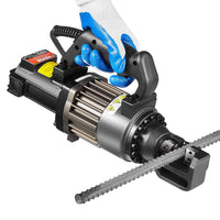 VEVOR Electric Hydraulic Rebar Cutter, 1000W Portable Rebar Cutter, Cutting up to 5/8 Inch (4-16mm) #5 Rebar within 2 Seconds, High Power Steel Rebar Cutter with Oil Can Rich Accessories,Black RC-16