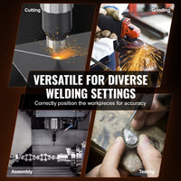 VEVOR Rotary Welding Positioner 30KG, 0-90° Welding Positioning Turntable Table 1-12RPM 80W, with 12.4 Inch 3-Jaw Lathe Chuck & Welding Torch Stand Holder for Cutting, Grinding, Assembly, Testing