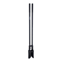 VEVOR Post Hole Digger, Heavy Duty Post Hole Digger with Fiberglass Handle, Manual Hole Digger with Scale Markings and Metal Blade, Post Hole Digger Tool for Digging Gardening and Outdoors, 1460 mm
