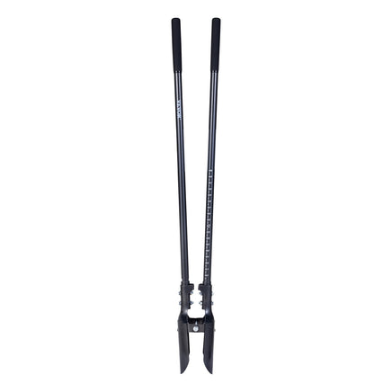 VEVOR Post Hole Digger, Heavy Duty Post Hole Digger with Carbon Steel Handle, Manual Hole Digger with Scale Markings and Metal Blade, Post Hole Digger Tool for Digging Gardening Outdoors, 1460 mm