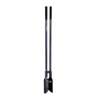 VEVOR Post Hole Digger, Heavy Duty Post Hole Digger with Carbon Steel Handle, Manual Hole Digger with Scale Markings and Metal Blade, Post Hole Digger Tool for Digging Gardening Outdoors, 1460 mm