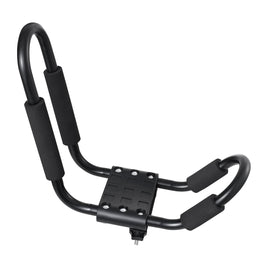 VEVOR Kayak Roof Rack 2 Pairs J-Bar, Soft Roof Rack, Top Mount Tie Down, Carrier for kayak, Surf Board, Canoe, SUP, Ski Board, Mount on Car, SUV, Truck, 2 Kayaks