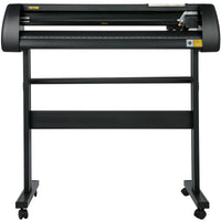 VEVOR 28 Inch Vinyl Cutter Machine With Floor Stand Vinly Sign Cutting Plotter Starter Bundle Kit Software Adjustable Force & Speed
