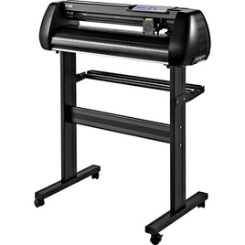 VEVOR Vinyl Cutter Machine, 28in Offline Bluetooth Cutting Plotter Machine, 400in/10m Steel Roller Shaft Adjustable Speed Force, SignMaster Software Tool DIY Craft Kit for Sign Making Windows & Mobile