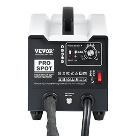 VEVOR Stud Welder Dent Repair Kit, 1.8KW Spot Welder Dent Puller with Auto/Manual Welding & 7 Versatile Modes, Auto Body Spot Welding Dent Puller Machine for Car, Truck Dent Repair