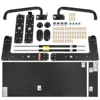 VEVOR Murphy Bed Kit, Full Size, Deluxe DIY Wall Bed Mechanical Hardware Kit, Pneumatic Lever Heavy Duty Bed Frame Support, Folding Cabinet Wall Bed Space Saving Design for Guestroom, Easy to Build