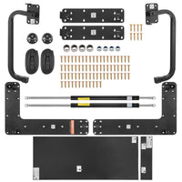 VEVOR Murphy Bed Kit, Full Size, Deluxe DIY Wall Bed Mechanical Hardware Kit, Pneumatic Lever Heavy Duty Bed Frame Support, Folding Cabinet Wall Bed Space Saving Design for Guestroom, Easy to Build