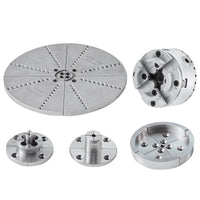 VEVOR KP965 Lathe Chuck, 4-Jaw 96 mm Diameter, Metal Lathe Chuck Turning Machine Accessories with 5 Sets of Jaws, Self-centering Tool, for Precision Machining, Grinding Machines, Milling Machines