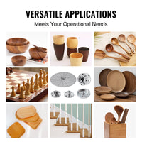 VEVOR KP965 Lathe Chuck, 4-Jaw 96 mm Diameter, Metal Lathe Chuck Turning Machine Accessories with 5 Sets of Jaws, Self-centering Tool, for Precision Machining, Grinding Machines, Milling Machines