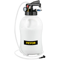 VEVOR Transmission Fluid Pump 2 Way ATF Refill System Dispenser, Oil and Liquid Extractor 10 Liter Large Capacity, Automatic Transmission Fluid Pump Tool Set with 14 Pieces ATF Filler Adapters