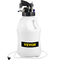 VEVOR Transmission Fluid Pump 2 Way ATF Refill System Dispenser, Oil and Liquid Extractor 10 Liter Large Capacity, Automatic Transmission Fluid Pump Tool Set with 14 Pieces ATF Filler Adapters