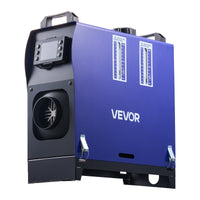VEVOR Diesel Heater, 8KW, DC 12V/24V, All in One Portable Diesel Air Heater with Remote Control and LCD Screen, Fast Heating Low Noise, 5 L Fuel Tank for Vehicles, Vans, RVs, Campers, and Trucks