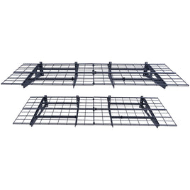 VEVOR Garage Storage Shelving, 2 Pack, 183 x 61 cm Heavy Duty Garage Shelves Wall Mounted, 454 kg Load Capacity(Total) Garage Storage Rack Floating Shelves, Suitable for Shop, Shed, Garage Storage