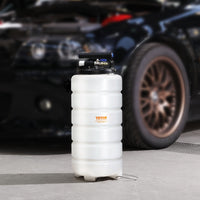 VEVOR Fluid Extractor, 15 Liters Capacity, Pneumatic/Manual Oil Changer Vacuum Fluid Extractor with Dipstick and Liquid Suction Hose, Oil Extractor Change Pump for Automotive Fluids Vacuum Evacuation