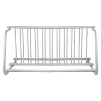 VEVOR 10 Holders Floor Bike Rack, 59" Length All-Steel Grid Bike Rack, 10-Bike Capacity Dual-Side Storage Stand for Garages Streets Yards Bike Events