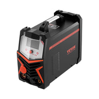 VEVOR TIG Welder, 200A 6-In-1 Aluminum Welding Machine (LED Display) - AC TIG/DC TIG/AC Pulse TIG/DC Pulse TIG/Spot TIG/MMA(Stick), Electric Welder with Synergic Control IGBT
