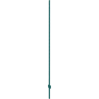 VEVOR 7 Feet Fence Post, 10 Pack U-Channel Heavy Duty Metal Fence Posts, Sturdy Steel Fence Stakes for Garden Yard, Lawn, Farms and Outdoor Wire Fencing, Green