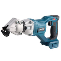 VEVOR Metal Shear, Sheet Metal Cutter Cordless with 360-Degree Pivoting Head, Double Blades, 25000 RPM Speed, Cuts 18 GA Galvanized Steel, 20 GA Stainless Steel, Aluminum Plate, Plastic, Cardboard