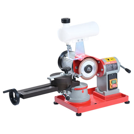VEVOR Circular Saw Blade Sharpener, 370W Saw Blade Grinding with Water Injection, Water Injection Circular Saw Blade Sharpening & 6 Saw Centerings, 5-inch Grinding Wheel for Carbide Tipped Saw Blades