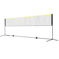 VEVOR 20ft Badminton Net Set Outdoor Portable Volleyball Pickleball Tennis Net