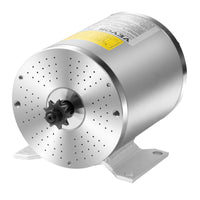 VEVOR 1800W Electric Brushless DC Motor Kit - 48V 4500rpm Motor with Upgraded Speed Controller, Throttle Grip Kit for Go Karts E-Bike Motorcycle Scooter