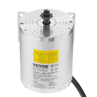 VEVOR 1800W Electric Brushless DC Motor Kit - 48V 4500rpm Motor with Upgraded Speed Controller, Throttle Grip Kit for Go Karts E-Bike Motorcycle Scooter