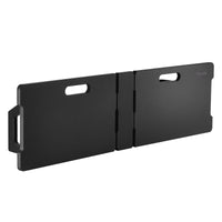 VEVOR Soccer Rebounder Board, 45"X13" Portable Soccer Wall with 2 Angles Rebound, Foldable HDPE Kickback Rebound Board, Soccer Training Equipment for Kids and Adults, Passing & Shooting Practice