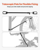 VEVOR Bike Repair Stand, 38.56 kg Heavy-duty Bicycle Work Stand with 1035-1630 mm Adjustable Height & Magnetic Tool Tray, Foldable Bicycle Maintenance Rack, Shop Home Mechanics for Mountain & Road Bike