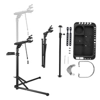 VEVOR Bike Repair Stand, 38.56 kg Heavy-duty Bicycle Work Stand with 1035-1630 mm Adjustable Height & Magnetic Tool Tray, Foldable Bicycle Maintenance Rack, Shop Home Mechanics for Mountain & Road Bike