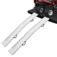 VEVOR Steel Ramps, 1000 lbs, 2Pcs Heavy-duty Ramps with Wider Ramp Surface, Universal Stable Loading Ramp with Handles, Fit for ATV, UTV, Motorcycle, Electric Bicycle, etc.