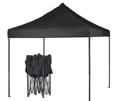 Portable Water-Resistant Gazebo 3x3 M - Blue / Without Sidewalls