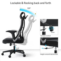 New choice high back ergonomic mesh office chair