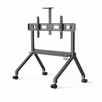 Universal TV Stand for Height Adjustable Mobile TV Cart for 55-120 Inch