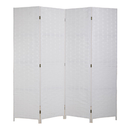 4-Panel Folding Room Divider – Privacy Screen Partition