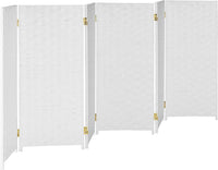 6-Panel Room Divider Screen – Foldable Privacy Partition