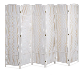 Folding Room Divider Screen – 6 Panels for Home or Office
