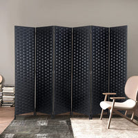 Decorative Room Divider – 6 Panel Folding Privacy Screen