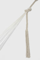 Ivory Cascade, hand woven rope Authentic Mexican Hammock