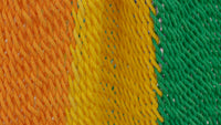 Mayan Legacy Extra Large Outdoor Cotton Mexican Hammock Chair in Rainbow Colour