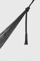 Outdoor undercover cotton Mayan Legacy hammock King size Black