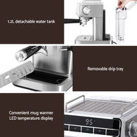 Devanti Cordless Wet Dry Vacuum Mop plus Coffee Maker Machine Espresso
