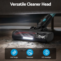 DEVANTI 30000Pa Cordless Stick Vacuum Cleaner 4-in-1 Handheld Vac, Green