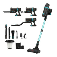 DEVANTI 30000Pa Cordless Stick Vacuum Cleaner 4-in-1 Handheld Vac, Green