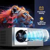 Devanti Video Project 4K 1080P Official Google TV 5G Wifi Home Cinema