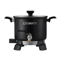 5L Wax Melter Candle Making 1200W Melting Pot Furnace Quick Pour Spout Soy Soap
