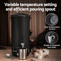 10L Wax Melter Candle Making 1520W Melting Pot Furnace Pour Spout Soap