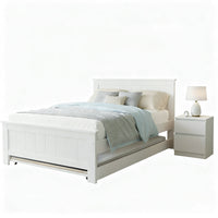 Artiss King Single Bed Frame and Bedside Table