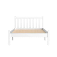 Artiss Bed Frame King Single Size Wooden White SOFIE