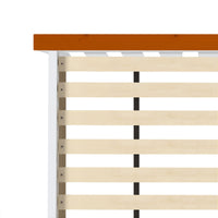 Artiss Bed Frame Single Size Wooden White PONY