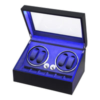 Embellir Watch Winder Automatic Double Watch Winder Box LED Black